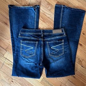 Seven 7 for All Mankind Dark Wash Flare Jeans Sz 12